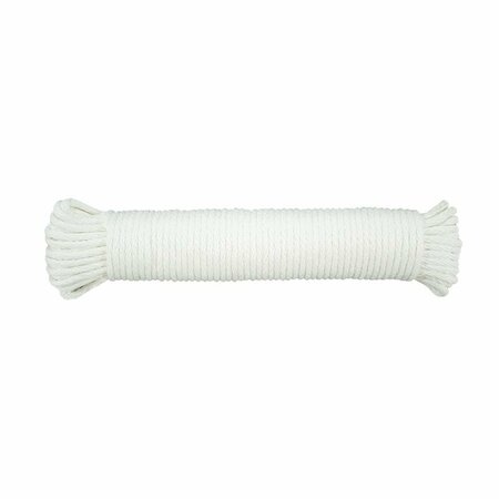 LEHIGH GROUP/CRAWFORD PROD Clothline Rope Wh 7/32 in. 890S-6P